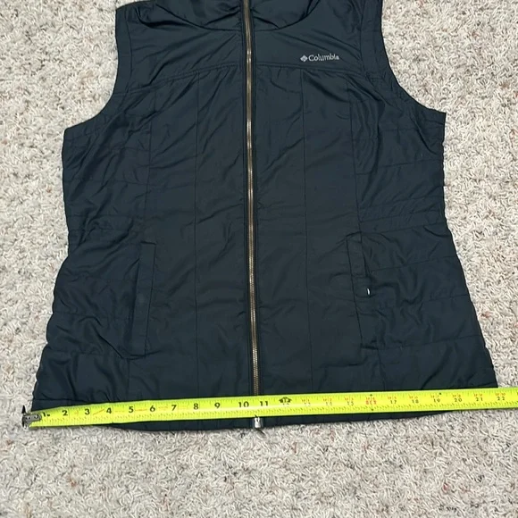 Columbia Vest Size Large Dark Grey/Black - Picture 5 of 13